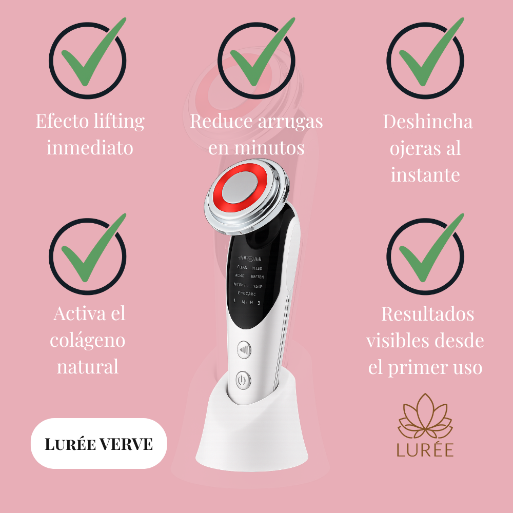 Lurée VERVE – Adiós a las arrugas sin cirugías ni cremas milagrosas