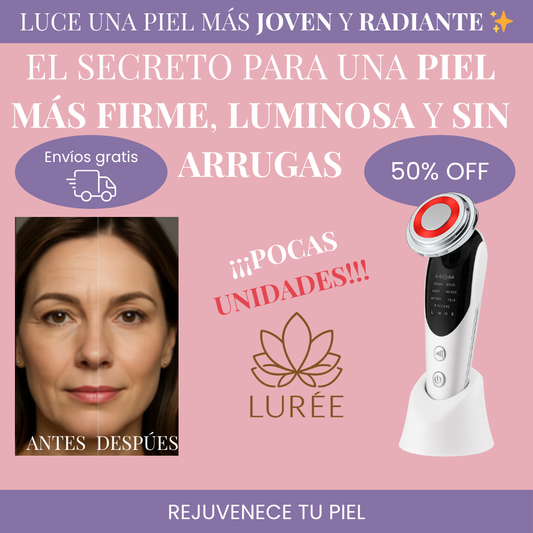 Lurée VERVE – Adiós a las arrugas sin cirugías ni cremas milagrosas